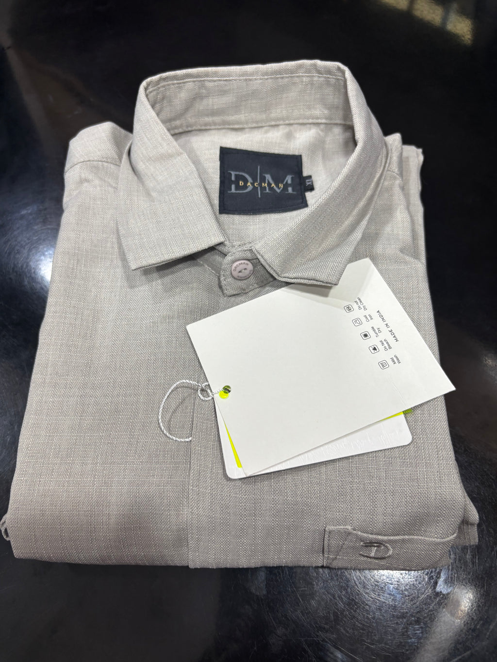 Light Grey Linen Shirt
