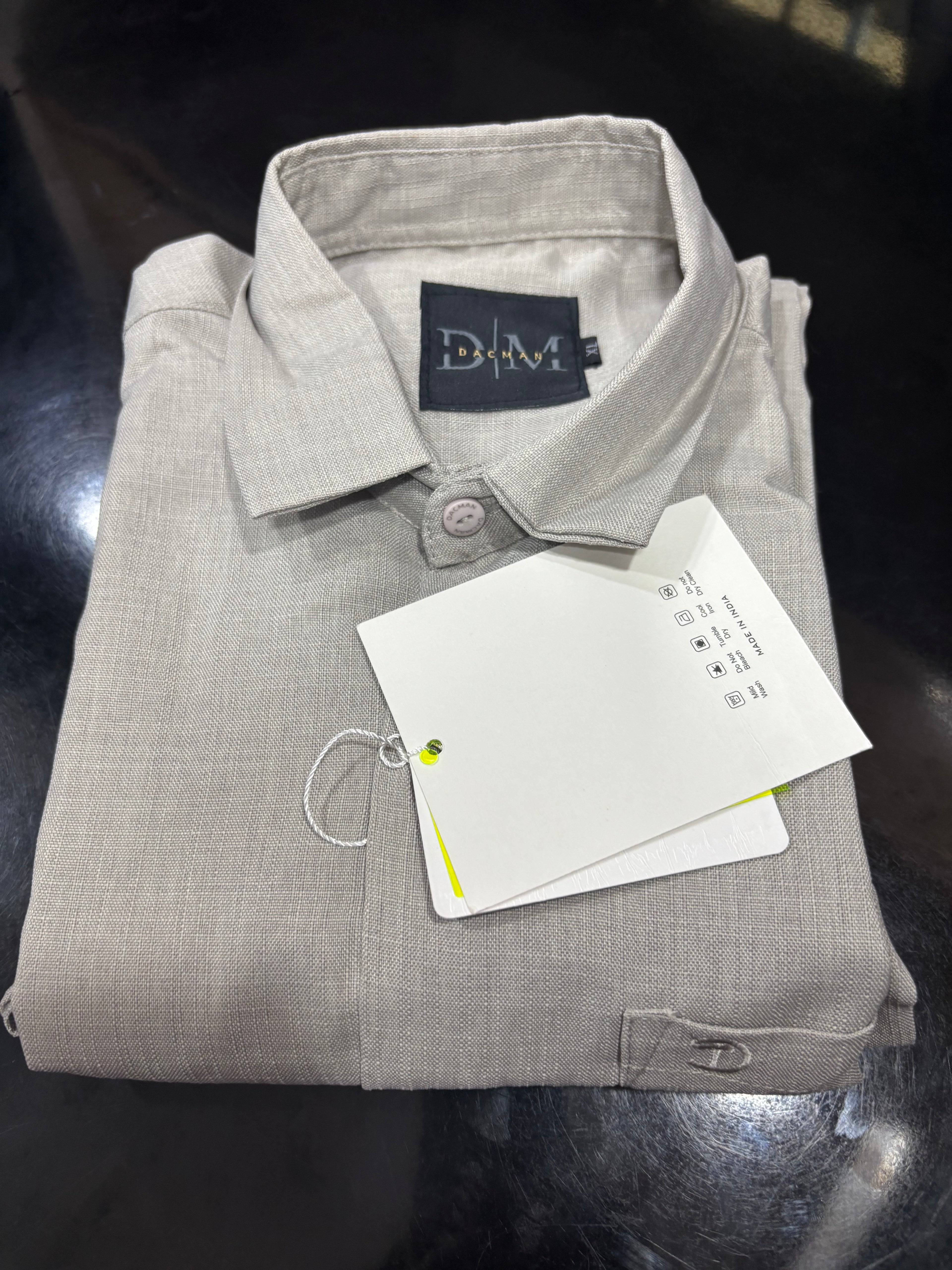Light Grey Linen Shirt