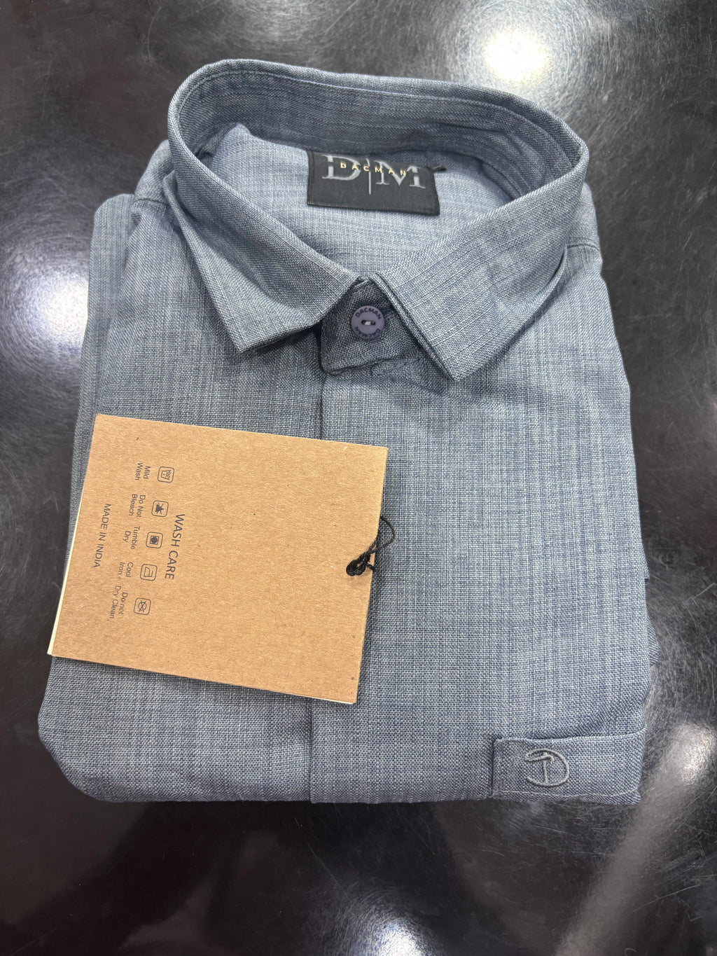 Gray Linen Shirt