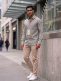 Light Grey Linen Shirt