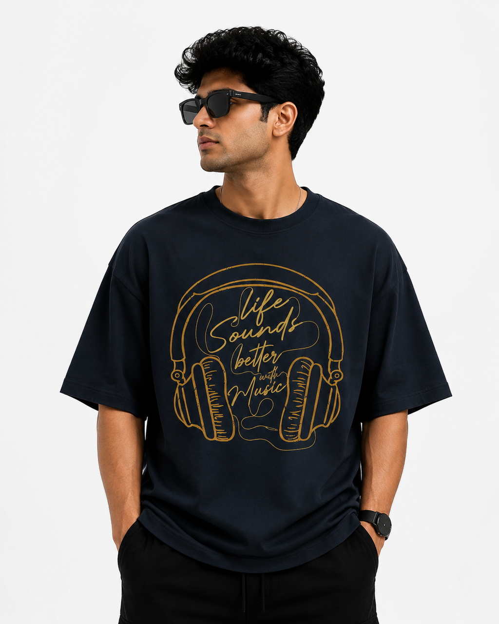 Life Sound Better With Music T-Shirt